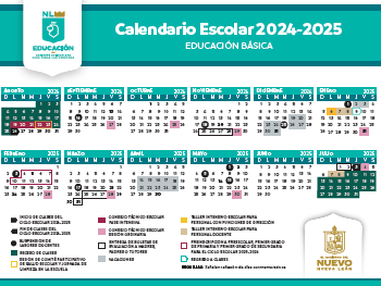 CALENDARIO ESCOLAR 2024-2025